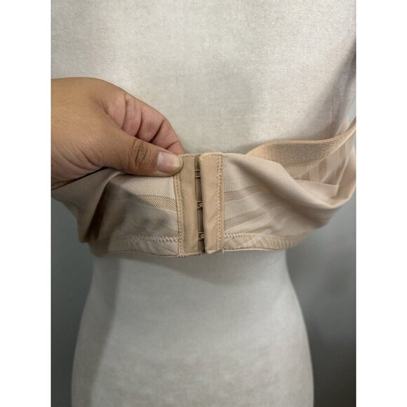 Paramour Marvelous Bra Nude Color Women Size 42DD Full Coverage Wired - Picture 5 of 9